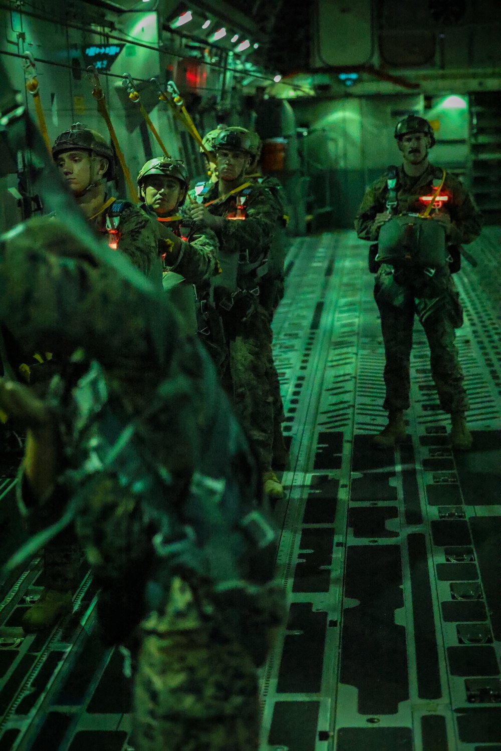 3d Reconnaissance Marines Low-Light Parachute Operations