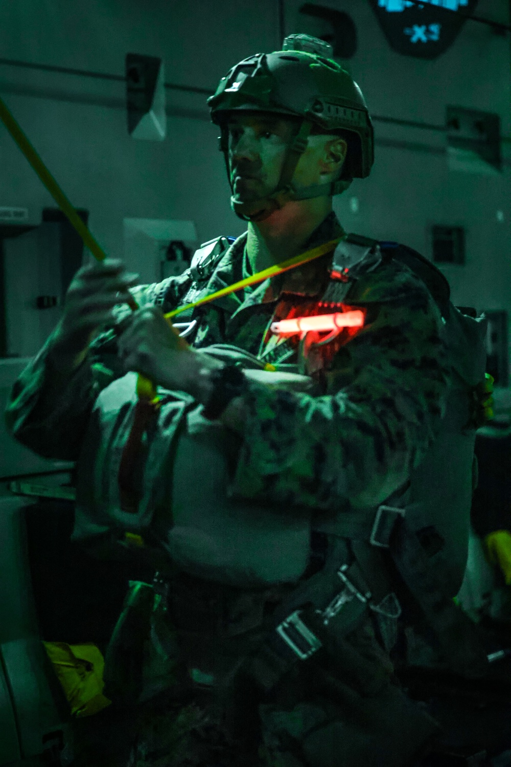 3d Reconnaissance Marines Low-Light Parachute Operations