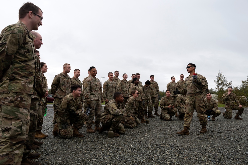 University Alaska Army ROTC cadets develop soldiering skills during Operation Resolute Phoenix