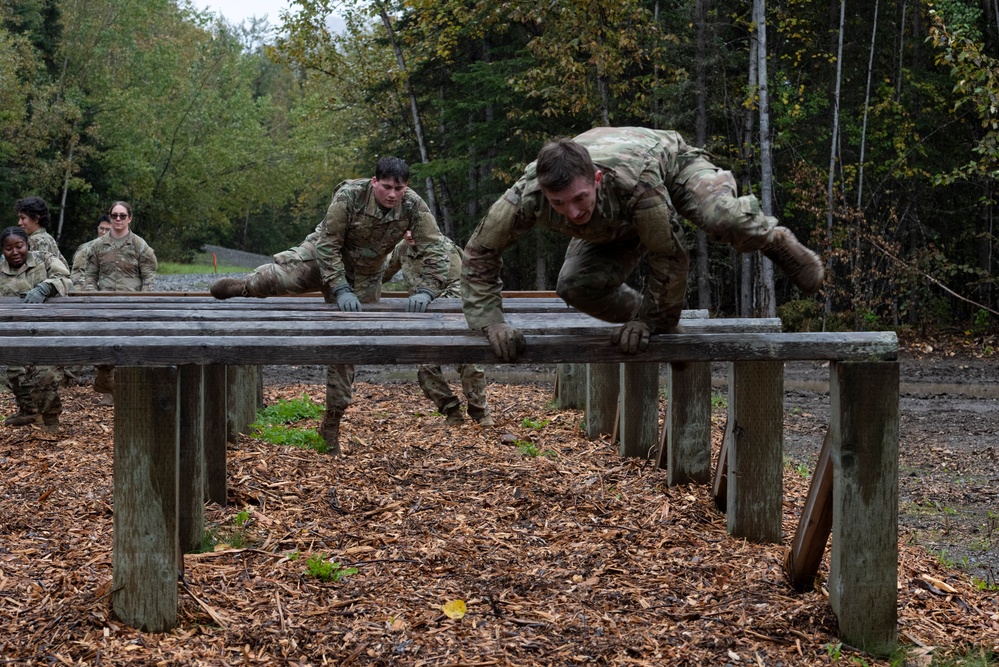 University Alaska Army ROTC cadets develop soldiering skills during Operation Resolute Phoenix