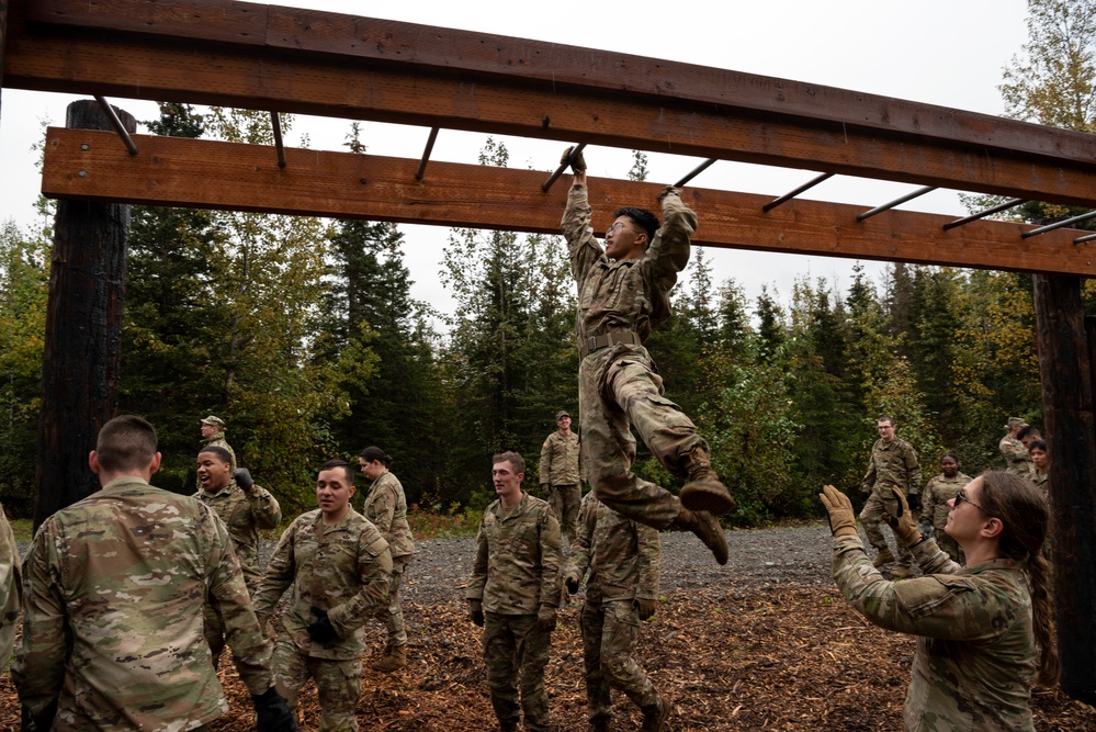 University Alaska Army ROTC cadets develop soldiering skills during Operation Resolute Phoenix