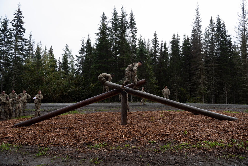 University Alaska Army ROTC cadets develop soldiering skills during Operation Resolute Phoenix