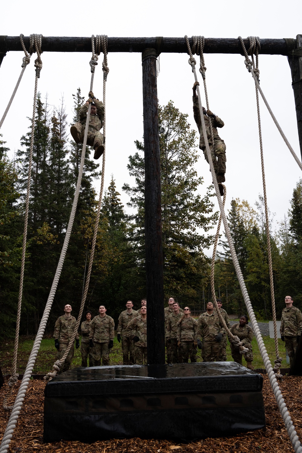 University Alaska Army ROTC cadets develop soldiering skills during Operation Resolute Phoenix