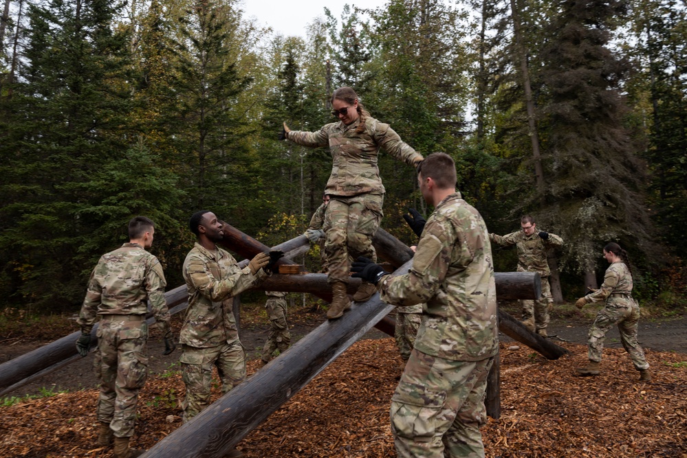 University Alaska Army ROTC cadets develop soldiering skills during Operation Resolute Phoenix