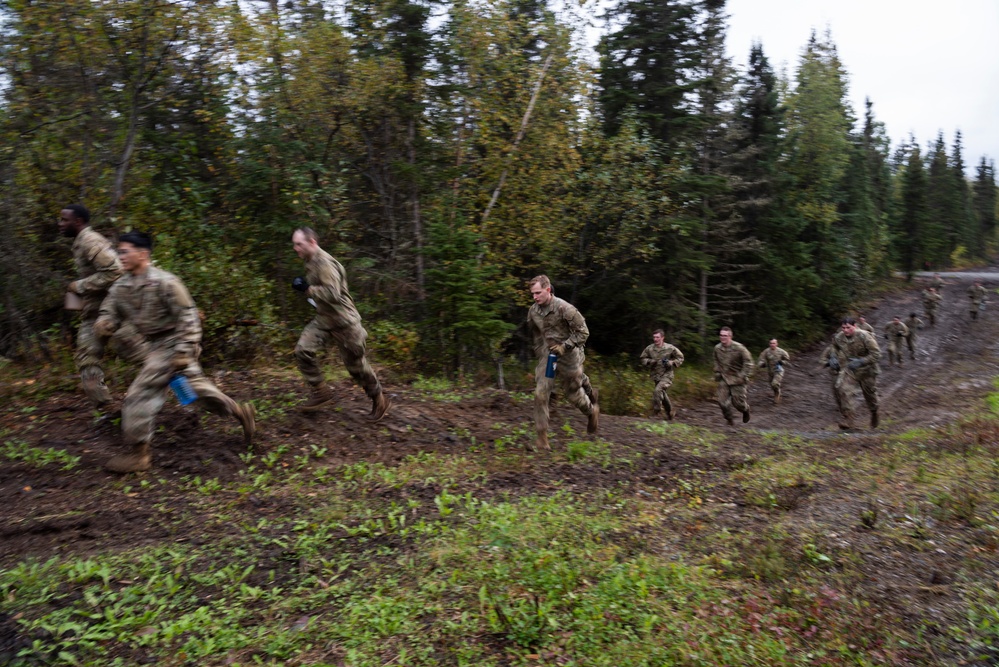 University Alaska Army ROTC cadets develop soldiering skills during Operation Resolute Phoenix