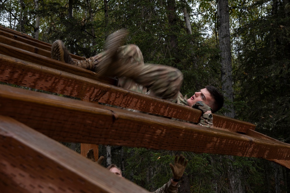 University Alaska Army ROTC cadets develop soldiering skills during Operation Resolute Phoenix