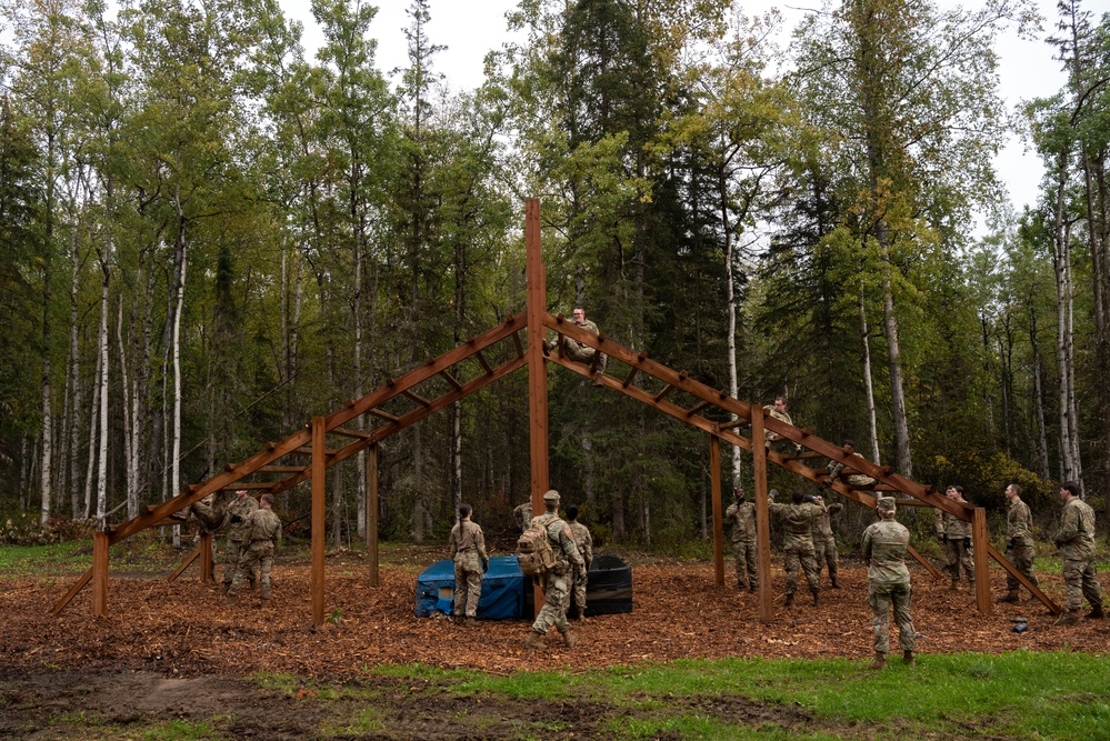 University Alaska Army ROTC cadets develop soldiering skills during Operation Resolute Phoenix