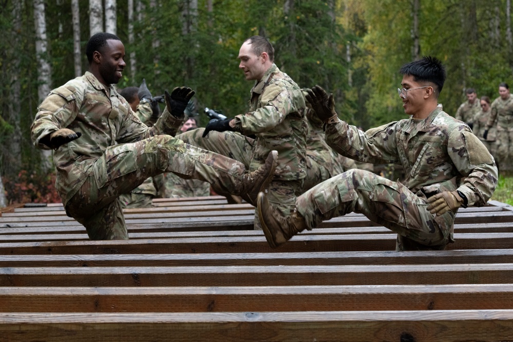 University Alaska Army ROTC cadets develop soldiering skills during Operation Resolute Phoenix