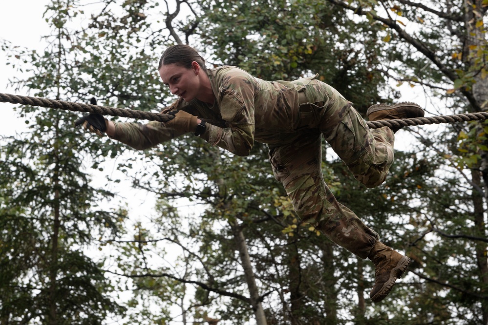 University Alaska Army ROTC cadets develop soldiering skills during Operation Resolute Phoenix