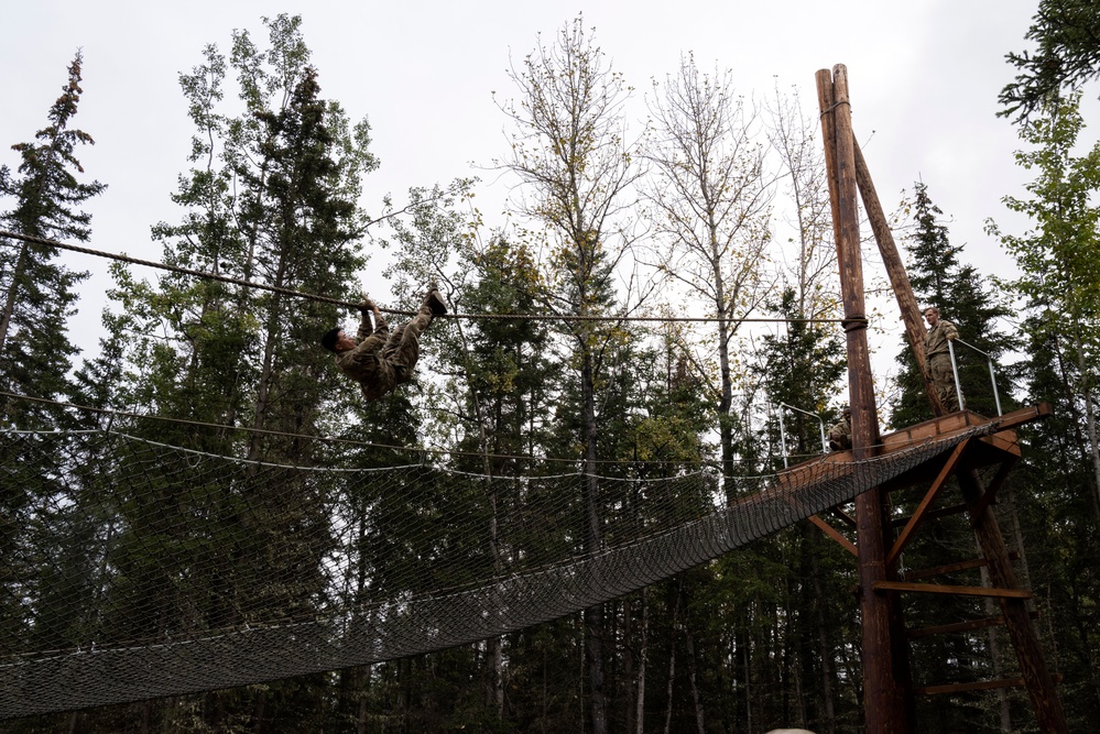 University Alaska Army ROTC cadets develop soldiering skills during Operation Resolute Phoenix