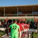 Soldiers from multiple countries play in an organized “African Lion” soccer game