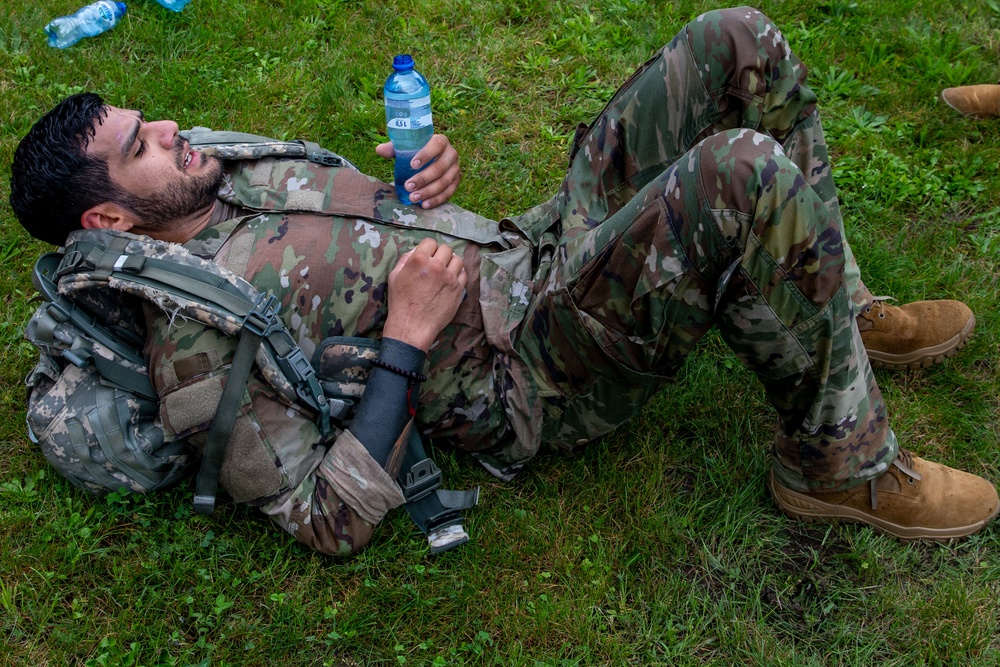 U.S. Soldiers Compete for GAFPB and Schützenschnur