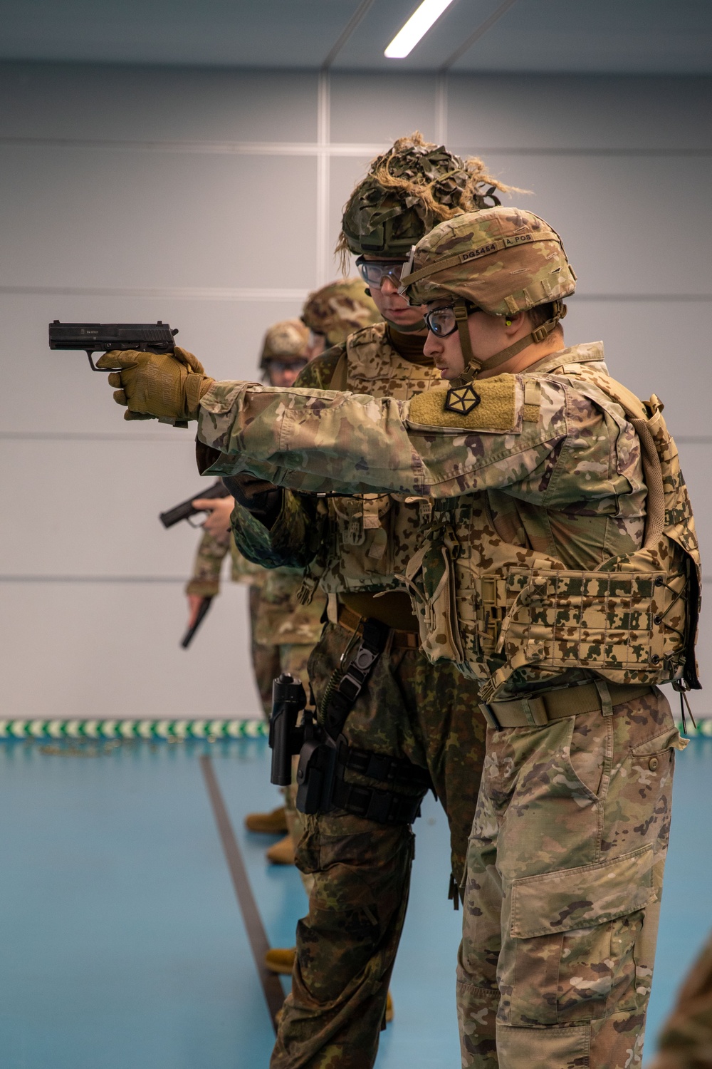 U.S. Soldiers Compete for GAFPB and Schützenschnur