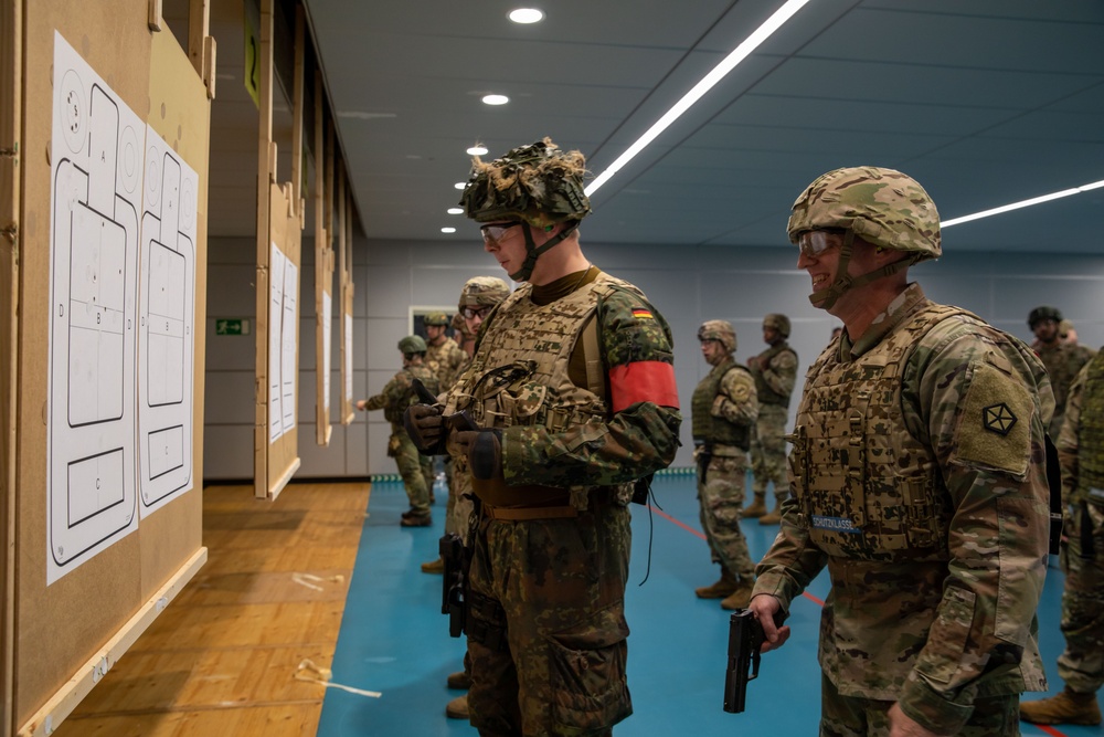 U.S. Soldiers Compete for GAFPB and Schützenschnur