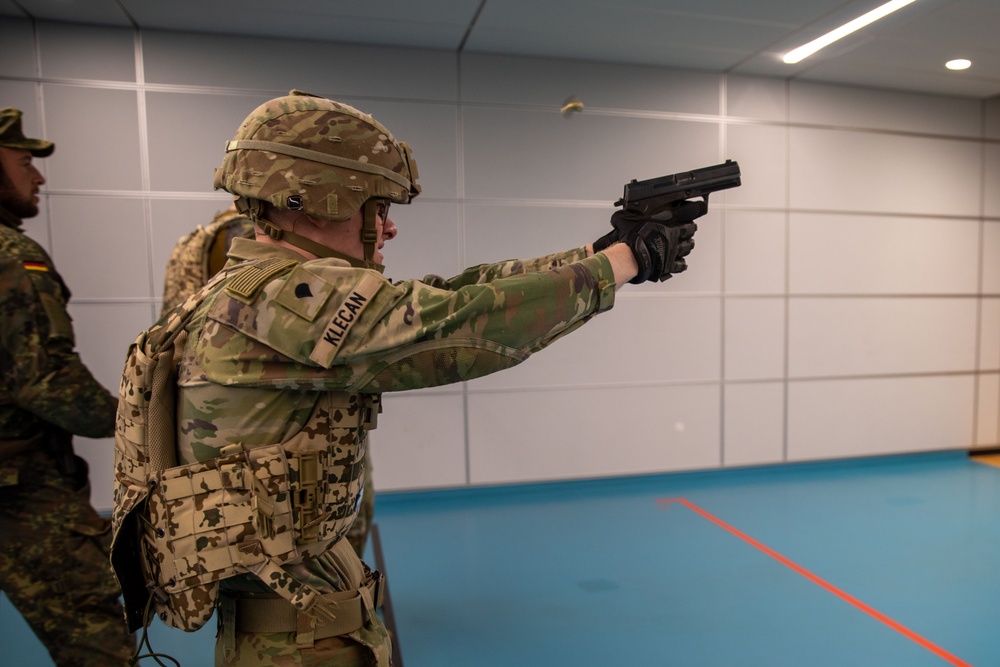 U.S. Soldiers Compete for GAFPB and Schützenschnur