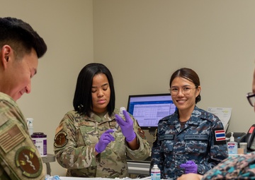 Royal Thai Air Force nurses team up with 59th MDW for U.S. healthcare collaboration
