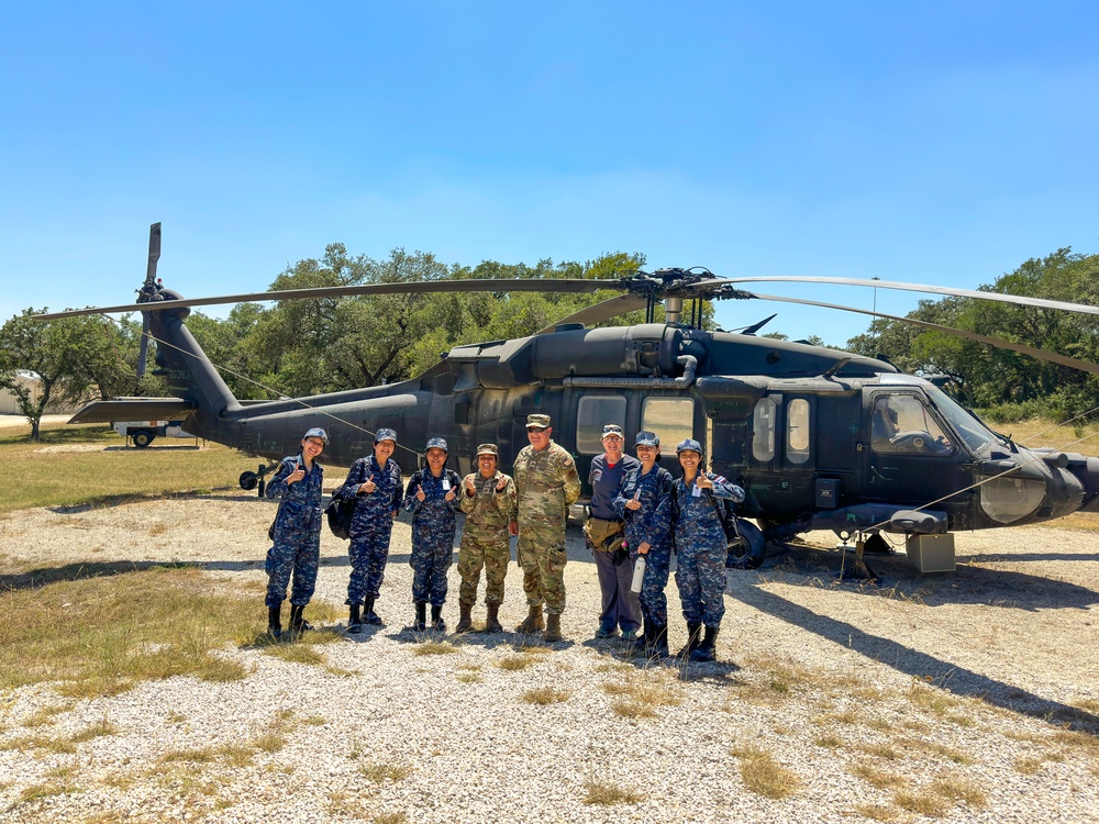 Royal Thai Air Force nurses team up with 59th MDW for U.S. healthcare collaboration