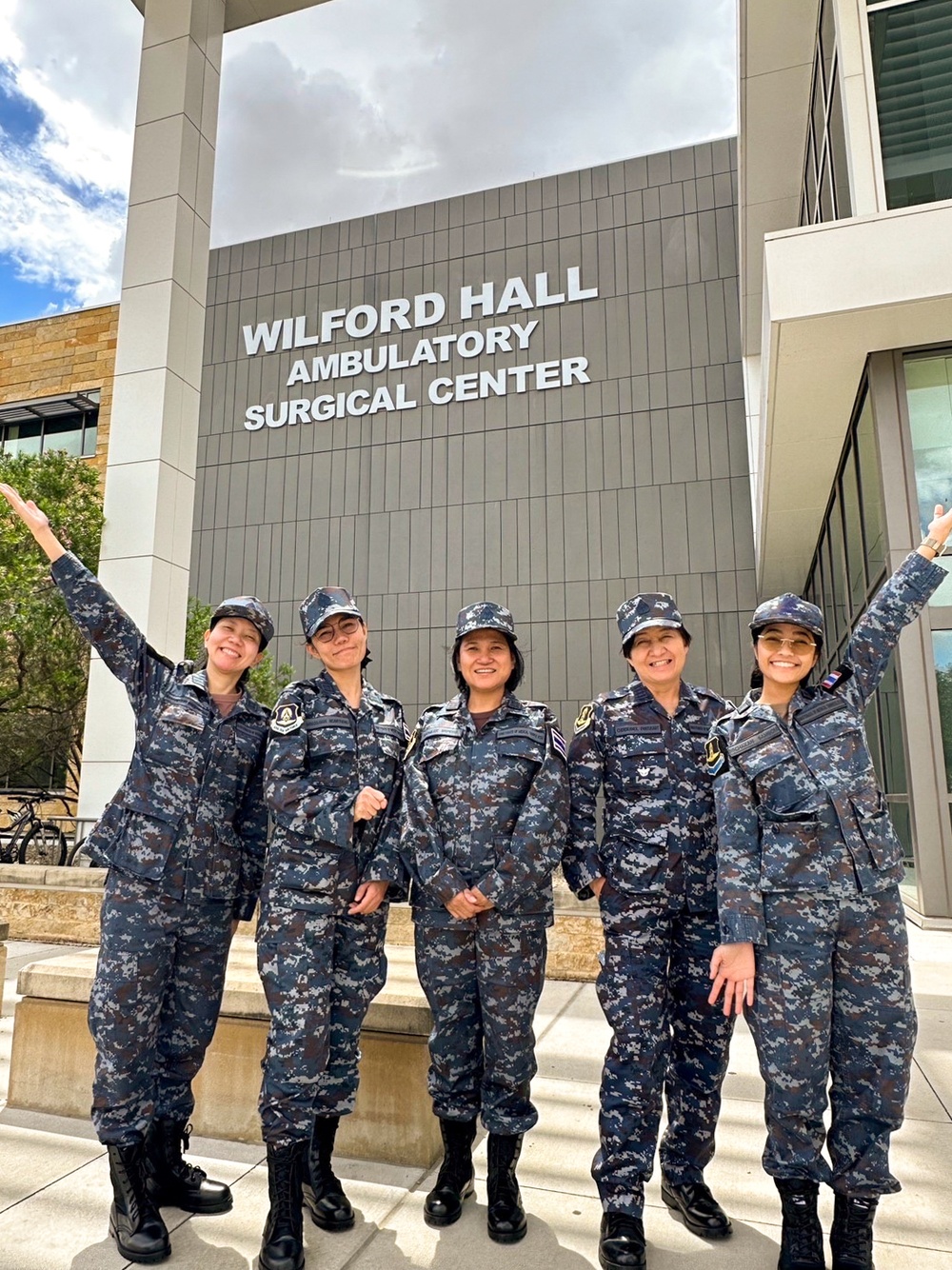 DVIDS Images Royal Thai Air Force nurses team up with 59th MDW