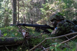 Maryland Infantry Teaches Ambush Tactics to Estonian Defence League Members