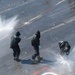 Sailors Clean Sprinklers