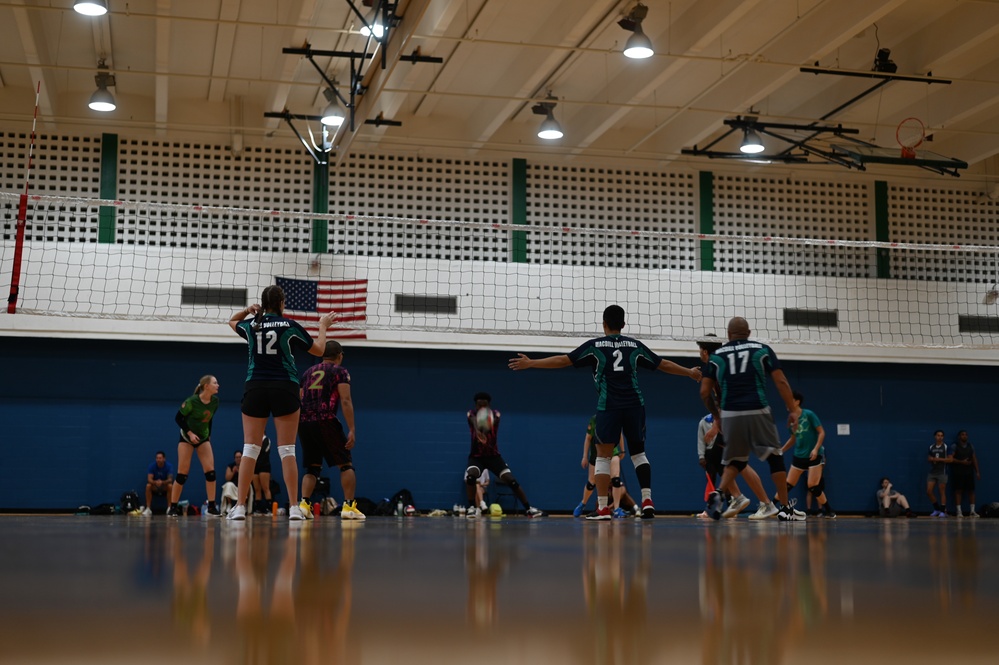 MacDill hosts the “Battle by the Bay” varsity volleyball tournament