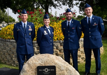 547th Night Fighter Squadron honored with WWII plaque dedication