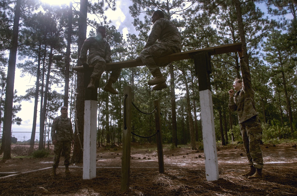 Headquarters and Headquarters, 1st Training Brigade, Building Trust through Obstacles