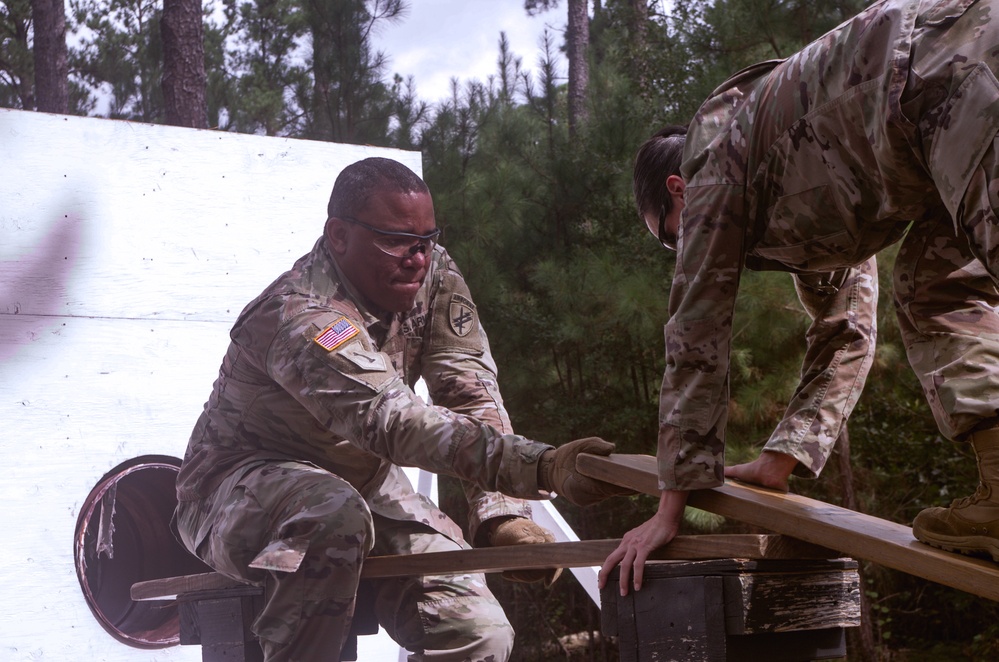 Headquarters and Headquarters, 1st Training Brigade, Building Trust through Obstacles