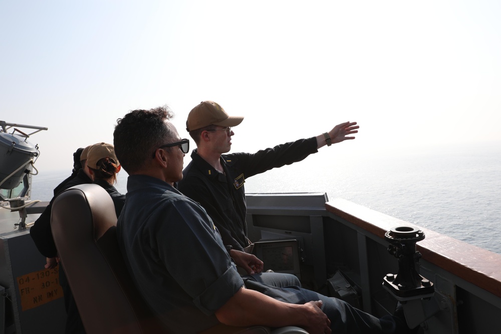 USS Paul Ignatius Man Overboard Drill