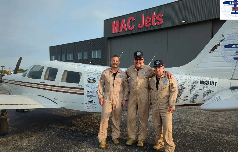 89 AS pilot sets world record for flying across the country