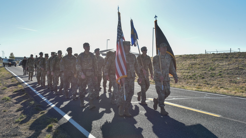 Team Fairchild completes 24-hour ruck march in remembrance of POW/MIA