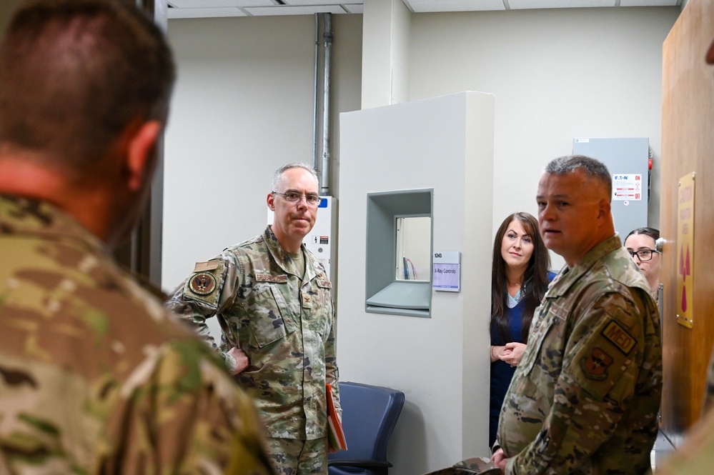 AETC senior medical leaders visit Mighty 97th