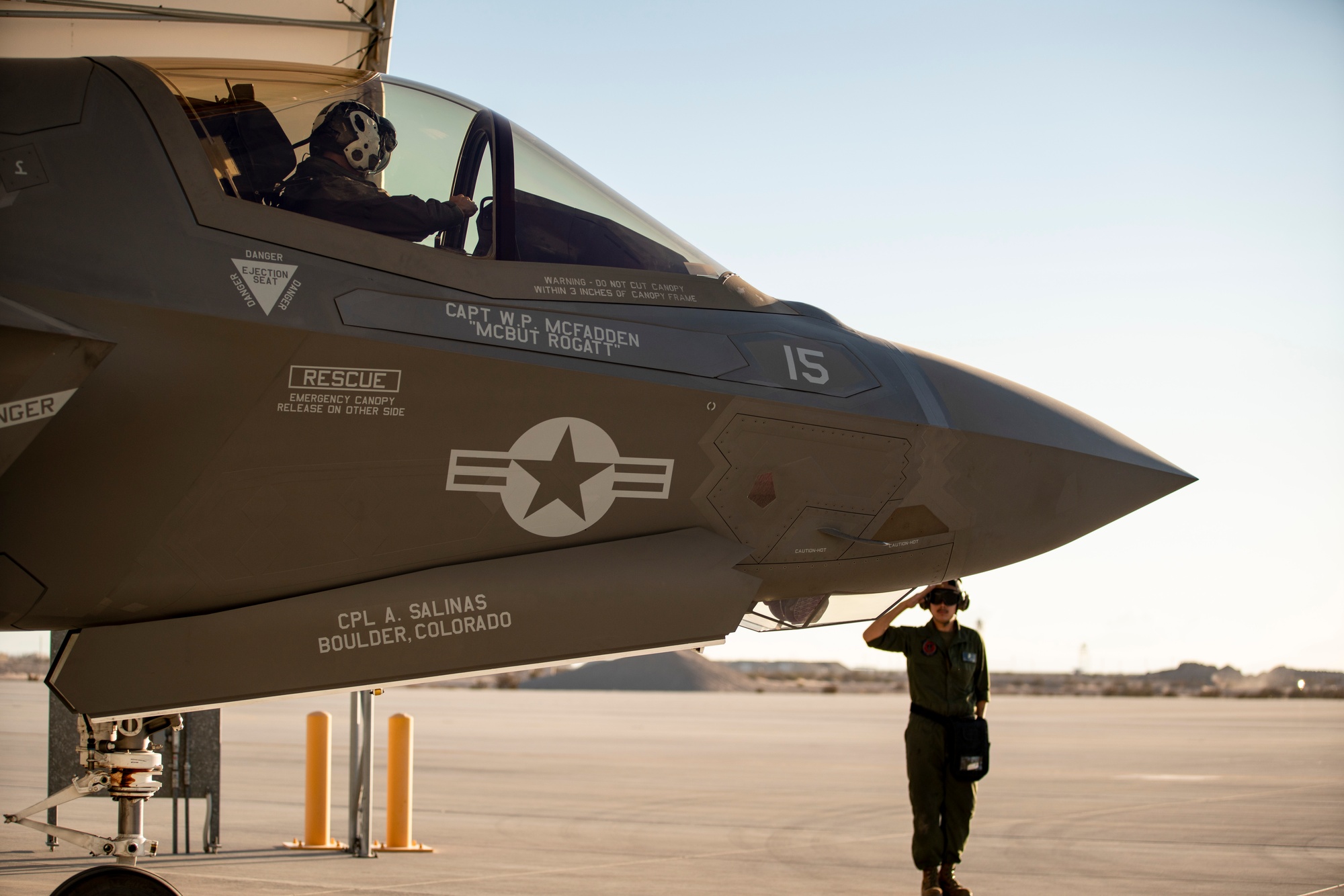 DVIDS - Images - VMFA-225 F-35Bs Launch from MCAS Yuma for Strike