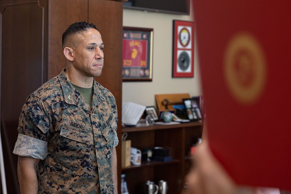 Col. Randall Receives Legion of Merit