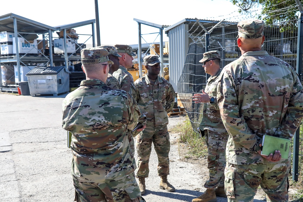 Division senior enlisted leader visits Powidz base