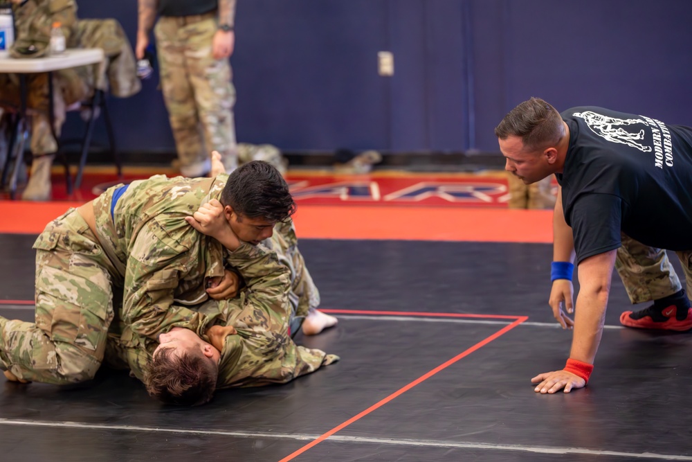 Soldiers compete in 2023 Ohio Army National Guard Combatives Tournament