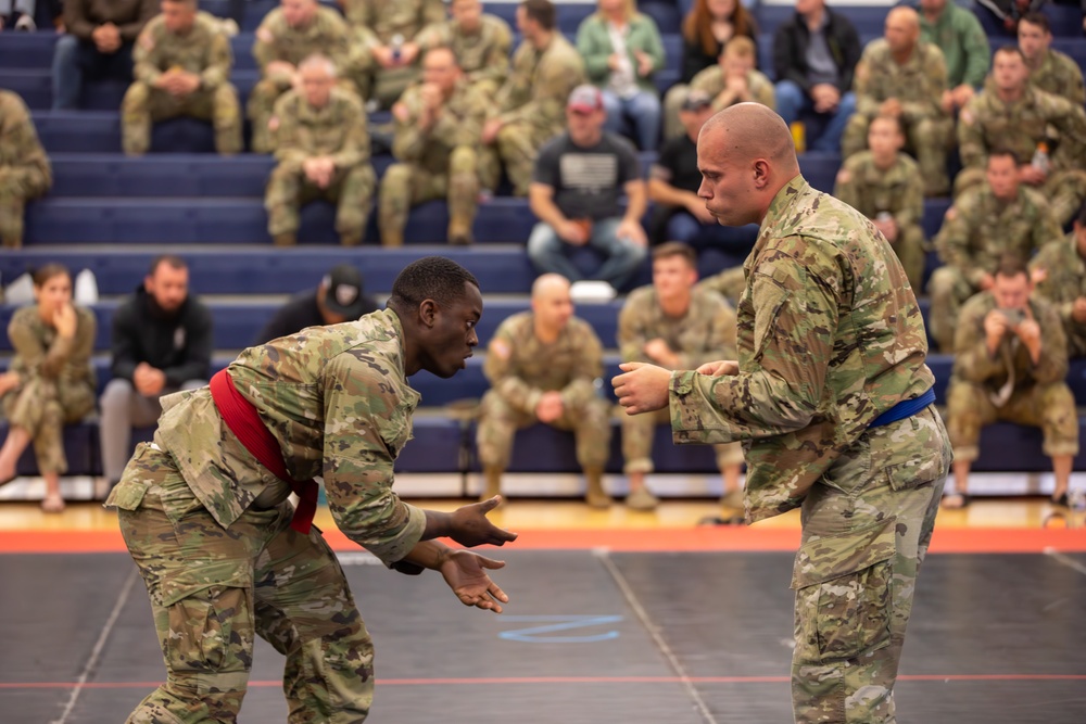 Soldiers compete in 2023 Ohio Army National Guard Combatives Tournament