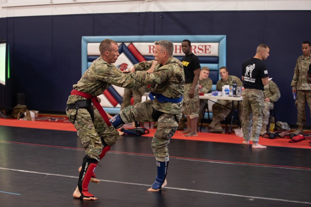 Soldiers compete in 2023 Ohio Army National Guard Combatives Tournament