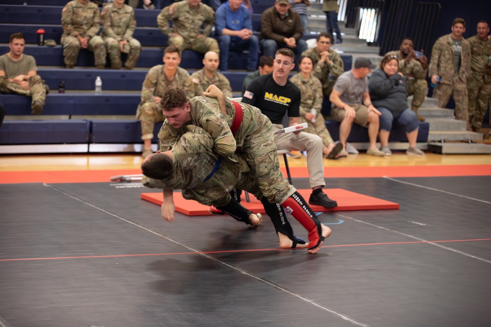 Soldiers compete in 2023 Ohio Army National Guard Combatives Tournament