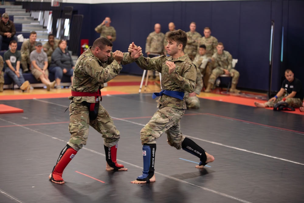 Soldiers compete in 2023 Ohio Army National Guard Combatives Tournament