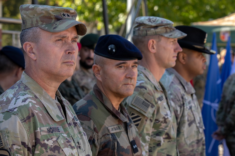 1st Cavalry Division battalion conducts hand over, take over ceremony with incoming 3rd Infantry Division unit