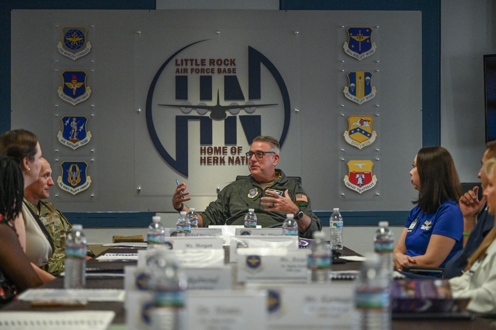 AMC Civic Leaders visit LRAFB
