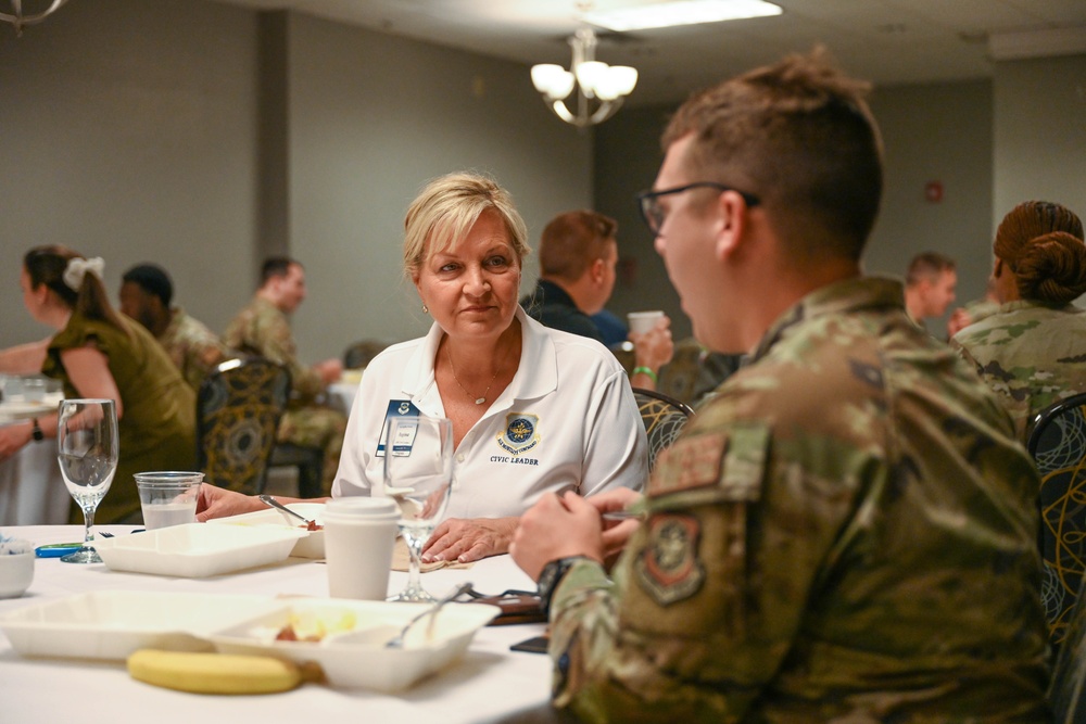 AMC Civic Leaders visit LRAFB