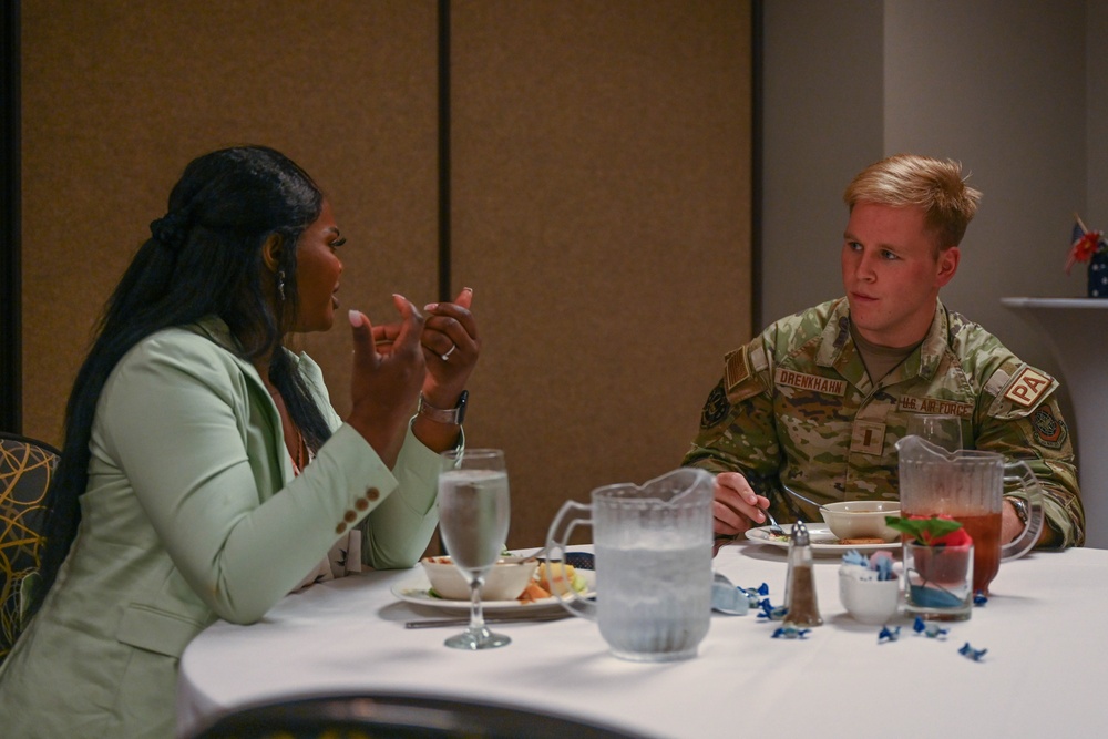 AMC Civic Leaders visit LRAFB
