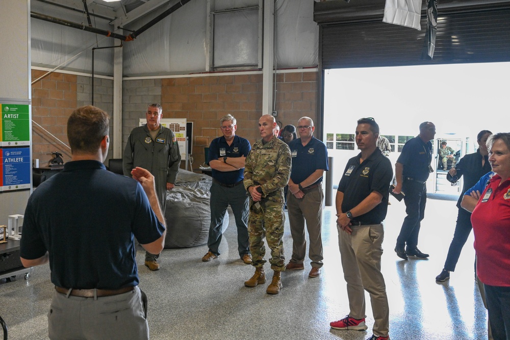 AMC Civic Leaders visit LRAFB