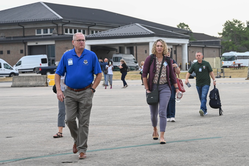 AMC Civic Leaders visit LRAFB
