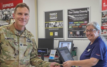 Profile: Keeper of the shop Alice: 26 years of service with AAFES
