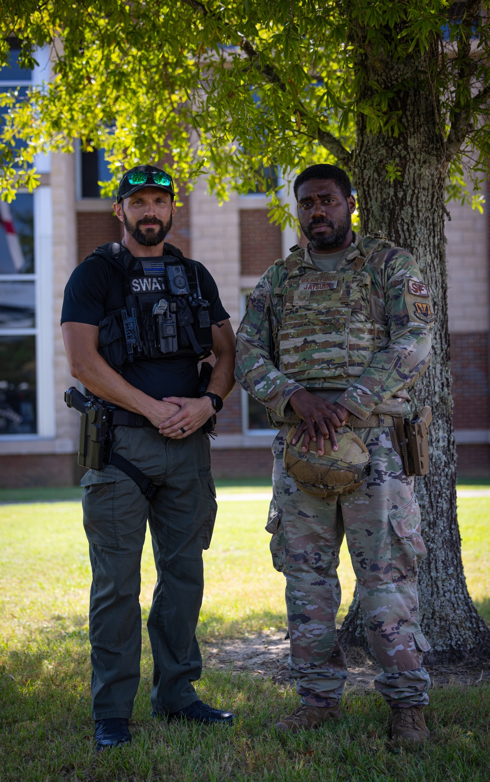 187th Fighter Wing and Montgomery SWAT train together