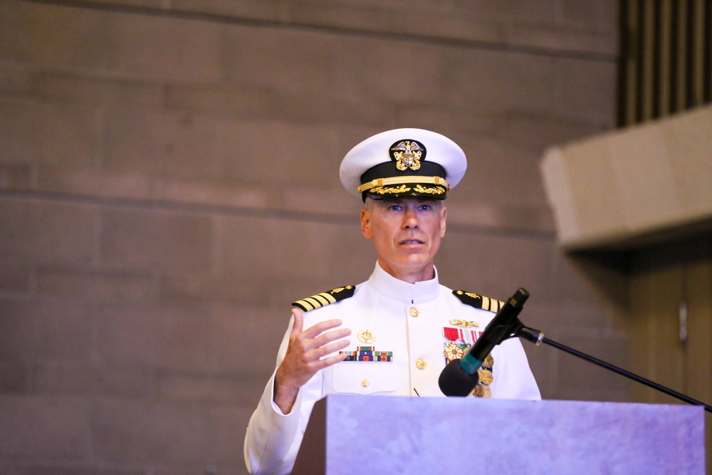 Navy Medicine Readiness and Training Command Lemoore Holds Change of Command Ceremony