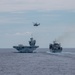 HMS Prince of Wales (R09) Conducts a Replenishment At Sea